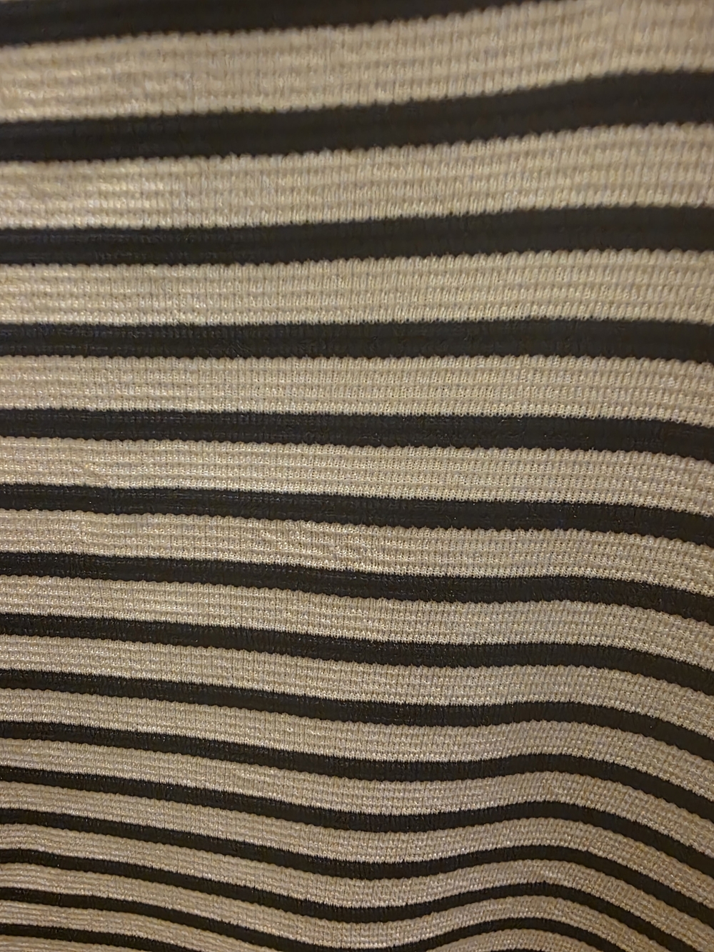 Zenana Outfitters Navy and White Striped Wide Leg Pants with Matching Pullover - Picture 4 of 6